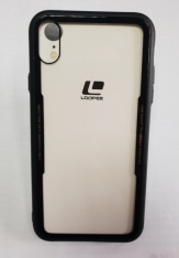 Калъф на LOOPEE Glass,Черен за iPhone XR 