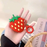 Силиконов калъф за AIRPODS 3D Ягодка