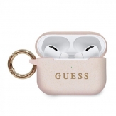Златист брокатен Калъф на GUESS за Apple Airpods Pro