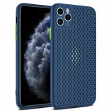 Силиконов калъф Breath за iPhone 11 PRO 5.8 Син