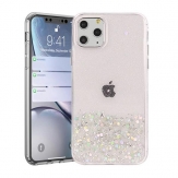 Силиконов калъф с плаващи паети за iPhone 11 PRO 5.8 Розов