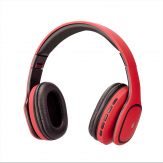 Слушалки с Bluetooth Moveteck C4354/Червен