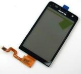 Бял,Черен Тъч скрийн за Nokia C6-01