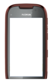 Кафяв Тъч скрийн с преден панел за Nokia C7