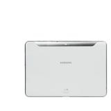 Заден капак за Samsung Galaxy Tab 10.1 с лайсна,бял