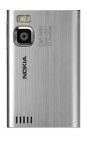 Заден капак за Nokia 6500 Slide,сив