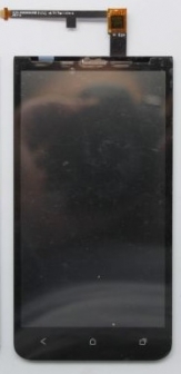 Дисплей + Тъч скрийн за HTC One XL,Черен
