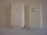 U.S. Polo ASSN бял кожен калъф за Apple iPhone 4