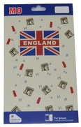 Преден и заден протектор за Apple iPhone 5 English Flag