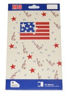 Преден и заден протектор за Apple iPhone 4/4S American Flag