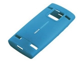 Син силиконов гръб за Nokia X2-00