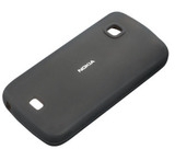Черен силиконов гръб за Nokia C5-03