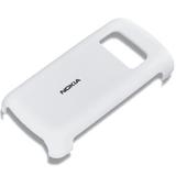 Твърд гръб за Nokia C6-01 Бял
