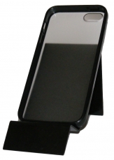 Прозрачен калъф с черна лайсна за Apple iPhone 5