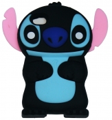 Силиконов калъф stitch за Apple iPhone 4 Черен