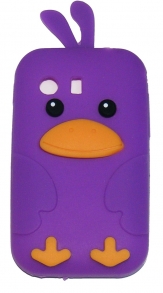 Силиконов калъф пиленце за Samsung S5360 Galaxy Y Лилав