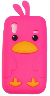 Силиконов калъф пиленце за Samsung S5830 Galaxy Ace Розов