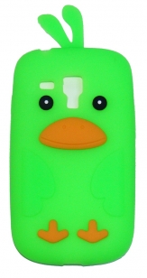 Силиконов калъф пиленце за Samsung I8190 Galaxy S3 mini Зелен