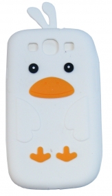Силиконов калъф пиленце за Samsung i9300 Galaxy S3 Бял