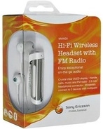 Bluetooth слушалка Sony Ericsson MW600 Бял