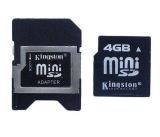 Карта памет Kingston 4 GB Mini SD Card