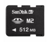 Карта памет SanDisk Memory Stick Micro (M2) - 512MB