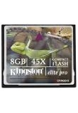 Карта памет KINGSTON COMPACT FLASH 8GB Elite Pro