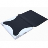 Калъф Apple iPad 2 Smart Cover + пластмасово дъно бяло с черно