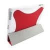 Калъф Apple iPad 2 Smart Cover + пластмасово дъно бяло с червено