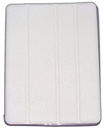 Кожен Калъф тип ТПУ за Apple iPad 2 и iPad 3 Бял