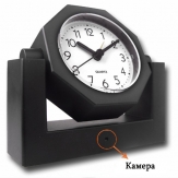Стилен алармен часовник с вградена камера
