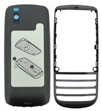 Оригинален панел за Nokia Asha 300 Тъмно Сив