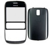 Оригинален панел за Nokia Asha 302 Тъмно Сив
