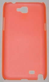 PC кейс твърд мат за Samsung N7100 Galaxy Note 2 Оранжев