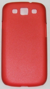 PC кейс твърд мат за Samsung I9300 Galaxy S3 Червен