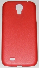 PC кейс твърд мат за Samsung I9500 Galaxy S4 Червен