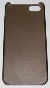 PC кейс твърд мат за Apple iPhone 5 Черен