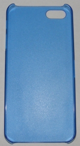 PC кейс твърд мат за Apple iPhone 5 Син