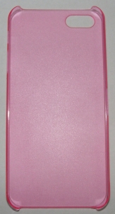 PC кейс твърд мат за Apple iPhone 5 Розов