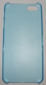 PC кейс твърд мат за Apple iPhone 5 Светло Син