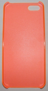 PC кейс твърд мат за Apple iPhone 5 Оранжев