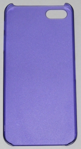 PC кейс твърд мат за Apple iPhone 5 Лилав