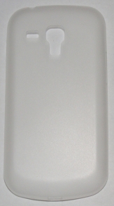 PC кейс мек мат за Samsung S7562 Galaxy S Duos Бял