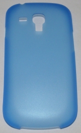PC кейс мек мат за Samsung I8190 Galaxy S3 mini Син