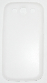 PC кейс мек мат за Samsung I9300 Galaxy S3 Бял