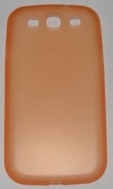 PC кейс мек мат за Samsung I9300 Galaxy S3 Оранжев