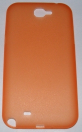 PC кейс мек мат за Samsung N7100 Galaxy Note 2 Оранжев