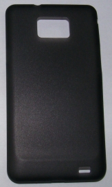 PC кейс мек матиран за Samsung I9100 Galaxy S2 Черен