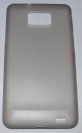 PC кейс мек матиран за Samsung I9100 Galaxy S2 Сив
