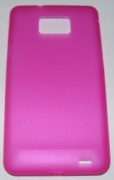 PC кейс мек матиран за Samsung I9100 Galaxy S2 Розов